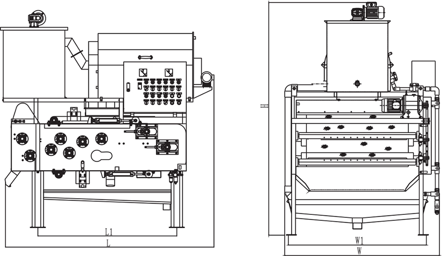 污水污泥壓濾機(jī)