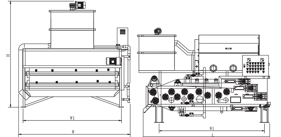 印染污泥壓濾機(jī)