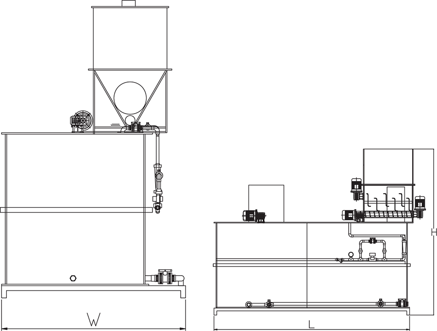 兩槽式干粉泡藥機(jī)